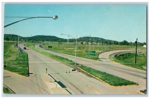 Louisville Kentucky Postcard Turnpike Scene Service Area c1960 Vintage Antique