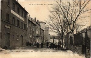 CPA FAY-le-FROID (1110 m d'Alt) - La Gendarmerie et la Grande Rue (517719)