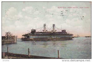 Municipal Ferry Boat, New York, PU-1910