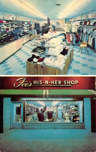 North Webster Indiana Fee's His-n-Her Shop Clothing Store Interior PC AA65091