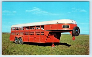 SAN ANGELO, TX Texas  BAR SEVEN TRAILERS  1960s  Advertising  Postcard