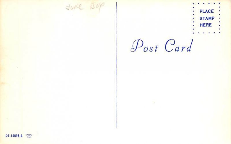 Comic View Postcard Backing 