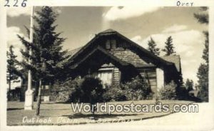Outlook Cabin Jasper Park Lodge Canadian Post Card