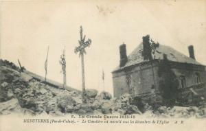 France Grande Guerre WW1 war disasters HEBUTERNE cimetiere cemetery