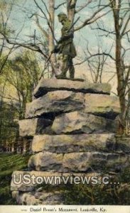 Daniel Boone Statue - Louisville, Kentucky KY  