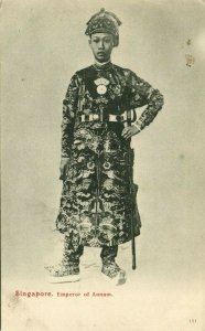 indochina, Vietnam, Emperor Thanh Thai of Annam Hué (1910s) Postcard