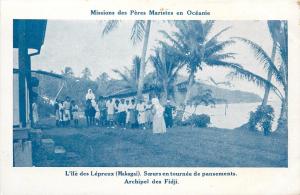 Leprosy Island FIJI Makogai Peres Maristes Missions leper colony malades Fidji