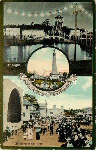 c1910 Multiview Postcard Scarborough Beach Amusement Park Toronto Ontario Canada