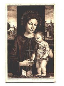 Painting, Borgognone, Virgin and Child,