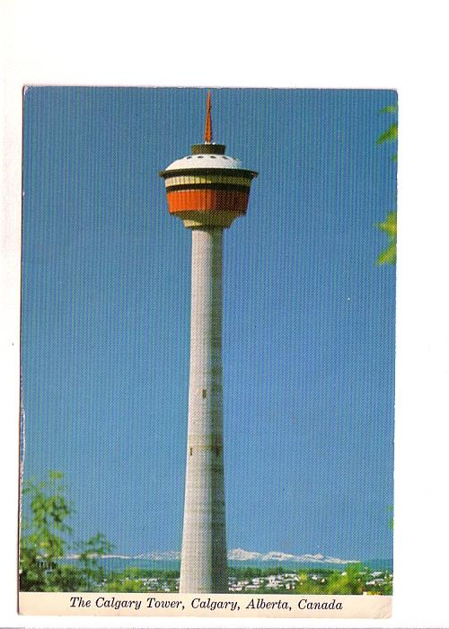 Calgary Tower, Calgary, Alberta, Photo Walter Petrigo