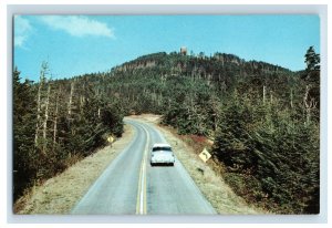 Vintage Mount Mitchell Mississippi River  Postcard P135E