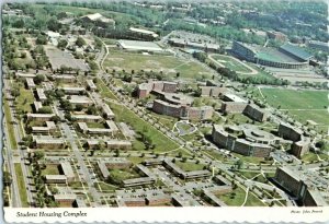 Aerial View Postcard Student Housing Complex Michigan State University Lansing