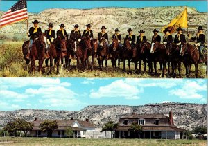 Camp Verde, AZ Arizona  MODERN DAY CAVALRY SOLDIERS & FORT VERDE  4X6 Postcard