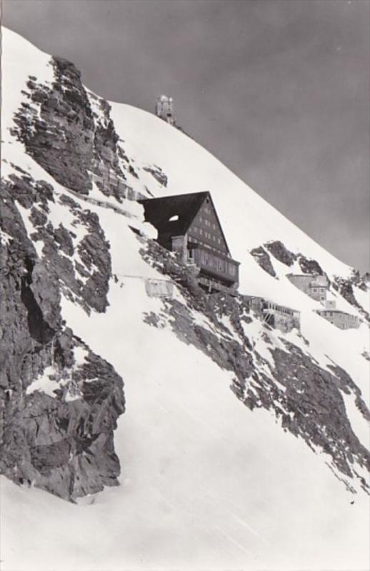 Switzerland Jungfraujoch Berghaus und Sphinx Pavillon Photo