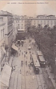 Algeria Alger Place du Gouvernement et Rue Bab-El-Oued