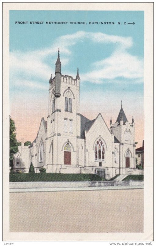 BURLINGTON, North Carolina; Front Street Methodist Church, 10-20s