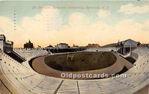 The Stadium, Syracuse University Syracuse, NY, USA Stadium 1912 light postal ...