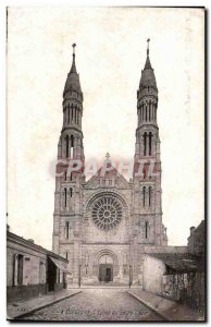 Postcard Old Bordeaux Sacre Coeur Church