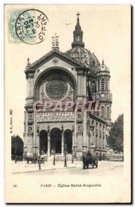 Paris 8 - St. Augustine Church - Old Postcard