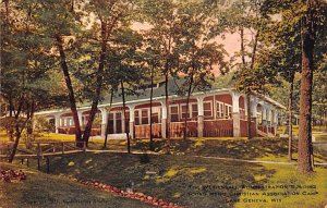 Administration Building Young Men's Christian Association Camp - Lake Geneva,...