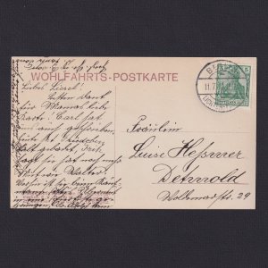 GERMANY, Postcard, Crown Princess Cecilie with Sons, Used