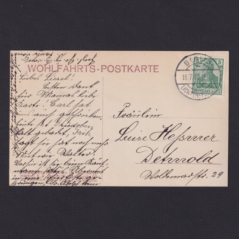 GERMANY, Postcard, Crown Princess Cecilie with Sons, Used