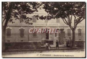 Old Postcard Police Detective Gendarmerie Tarascon