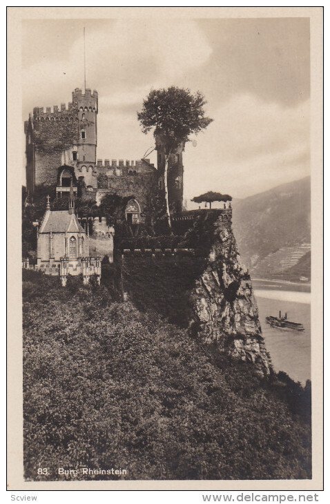 RP; BURG RHEINSTEIN, Rhineland-Palatinate, Germany, 10-20s