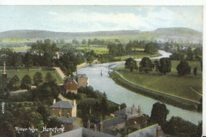 Herefordshire Postcard - River Wye - Ref TZ4382