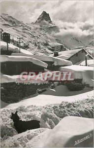 Postcard Modern 1859m Tignes (Savoie) Winter Morning Aiguille du Franchet