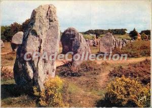 Postcard Modern Brittany The alignments of Carnac (Morbihan)