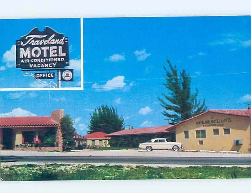 Pre-1980 MOTEL SCENE Hialeah - Near Miami Beach Florida FL B6784