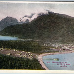 c1910s Haines, AK Fort William H. Seward Chilkoot Barracks Mission Military A200