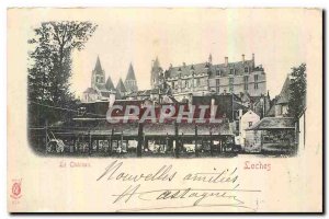 Old Postcard Chateau Loches