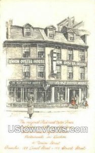 Union Oyster House - Boston, Massachusetts MA