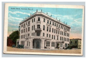 Vintage 1920's Advertising Postcard Valdez Hotel Sanford Florida