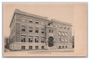 Postcard Lawrence Kas. Kansas Y. M. C. A.