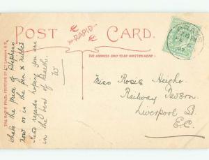 1907 postcard BRITISH UK THEATER ACTRESS - MISS ETHEL OLIVER k7394