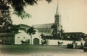 PC CPA SINGAPORE, THE CONVENT SCHOOL, Vintage Postcard (b18742)