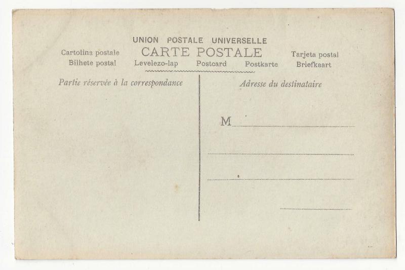 Paris France Cour D'Entree Musee Carnavalet Museum Vtg A. Moutet Postcard