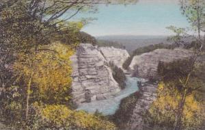 Below Middle Falls Letchworth State Park P O Castile New 