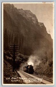 Vintage Railroad Train Locomotive Postcard - CNRR - Byron Harmon - Banff, Canada