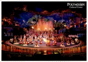 Polynesia, Cultural Center, Hawaii, Horizons, show, amphitheater, dance postcard