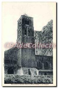 Postcard Old St. Mary Monastiers Lower Alps The Belfry