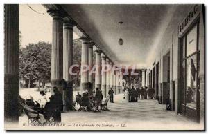 Old Postcard Contrexeville Colonnade Sources