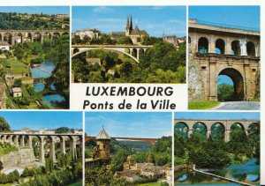 Luxembourg Postcard - Ponts De La Ville - Ref 7727A