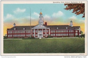 New Hampshire Rochester Spaulding High School Curteich