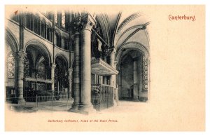 Postcard UK ENG Kent - Canterbury Cathedral -Tomb of the Black Prince