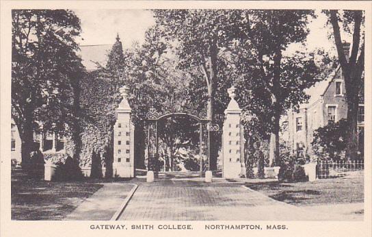 Massachusetts Northampton Gateway Smith College Albertype