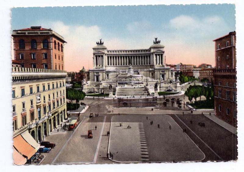 Italy Rome Vittorio Emanuele Monument Tinted Capello